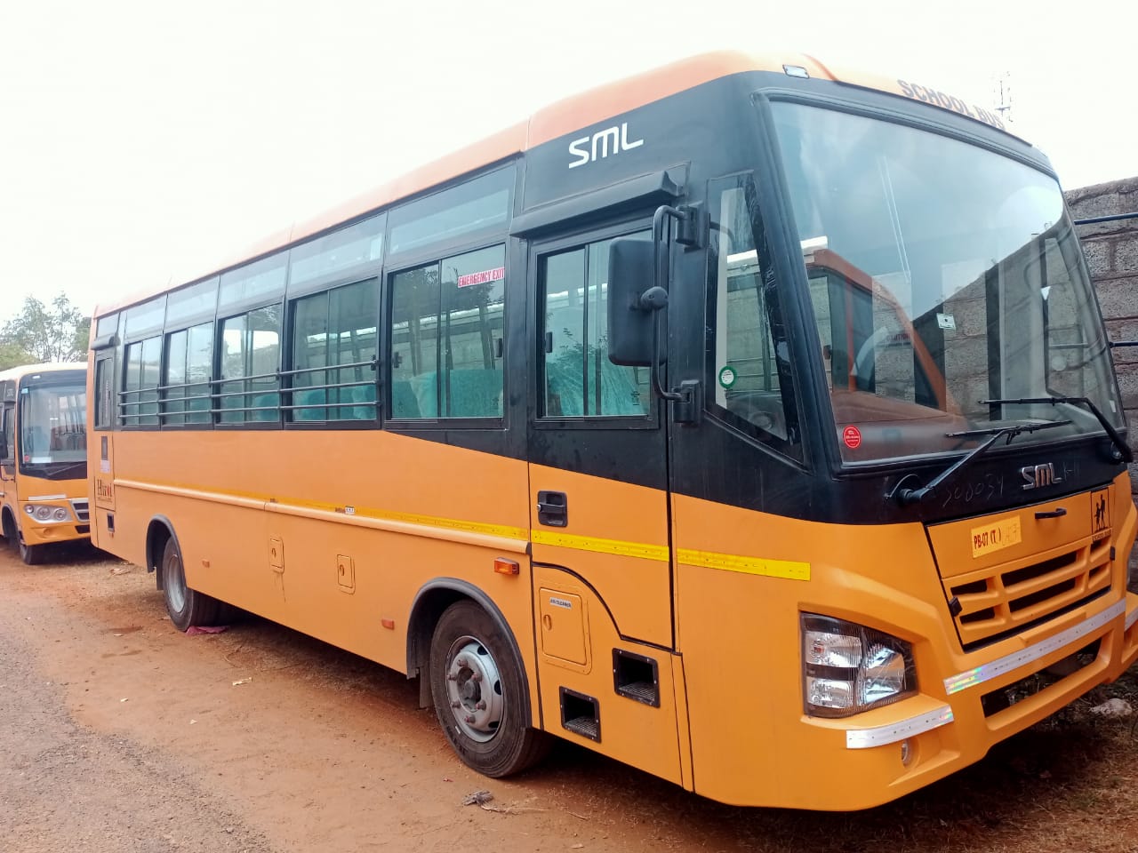 School bus for student transportation support